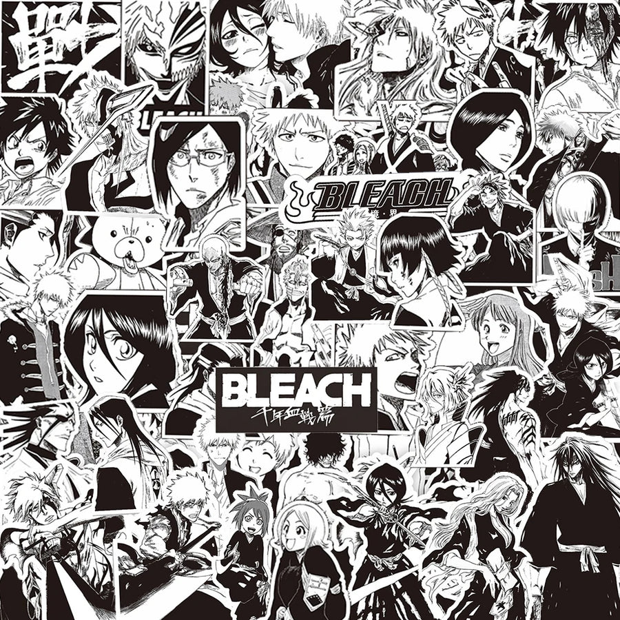 BLEACH Black & White Sticker Packs