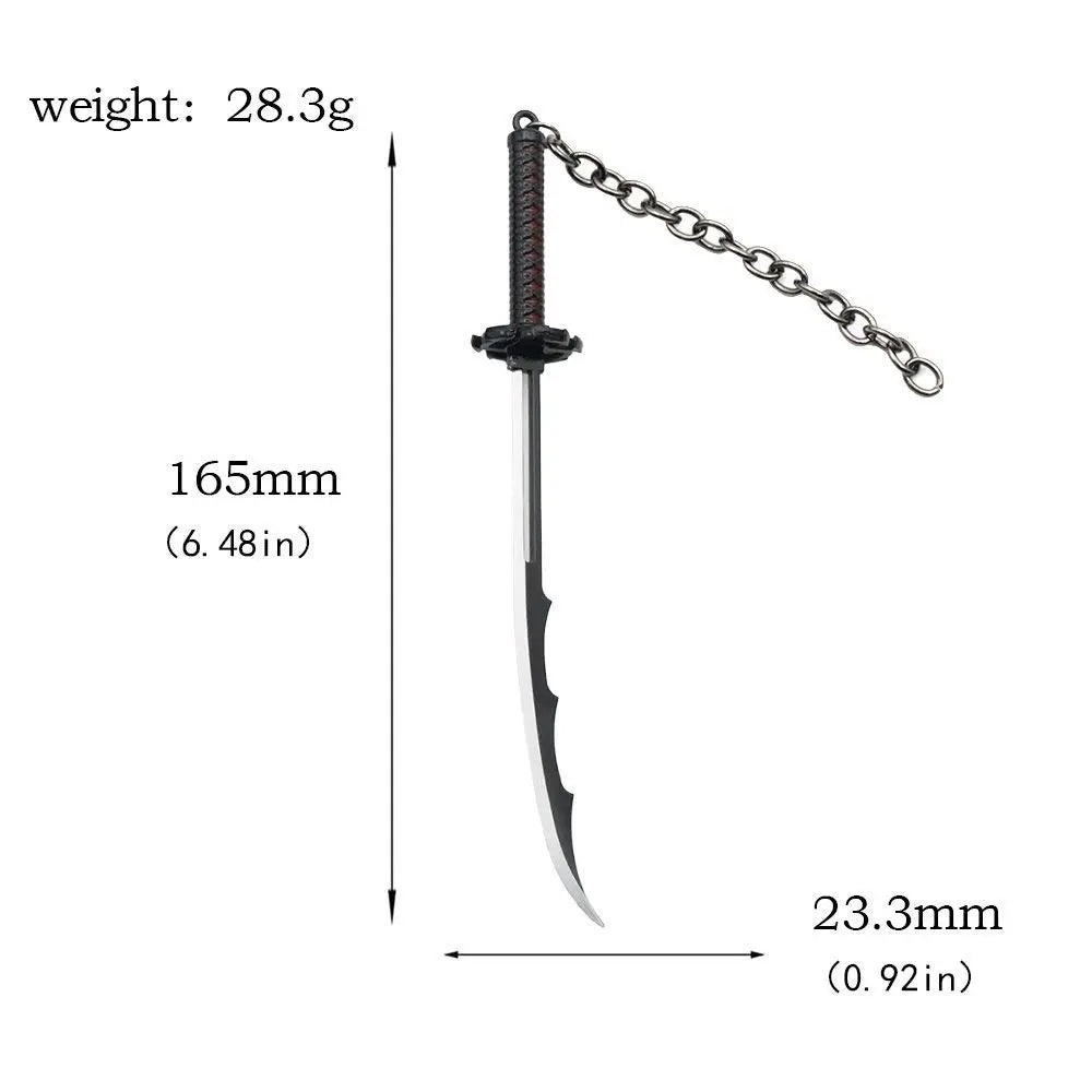 BLEACH TYBW Sword Pendant Keyrings