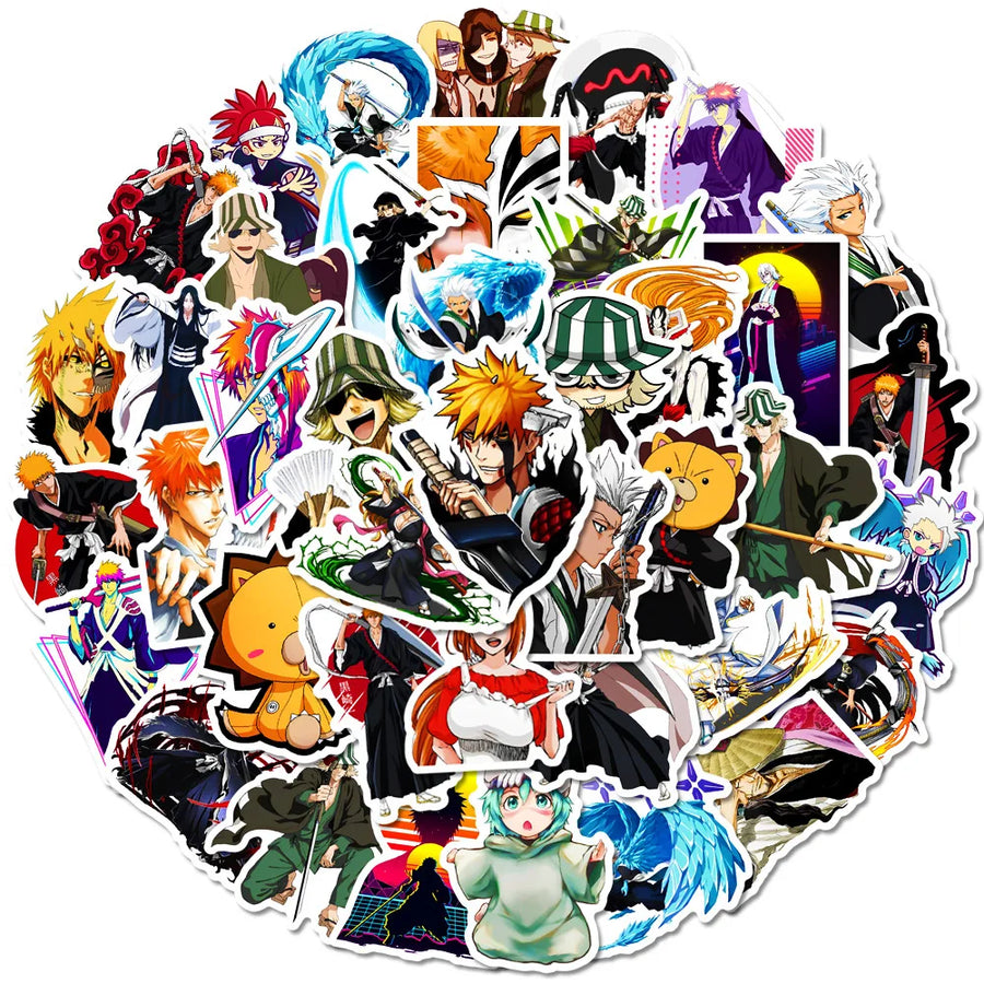BLEACH Sticker Pack · 50 Pieces