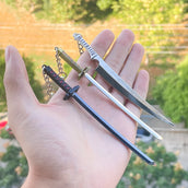 BLEACH TYBW Sword Pendant Keyrings