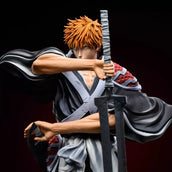 Ichigo Kurosaki Dual-Blade Display Figure · 35 cm