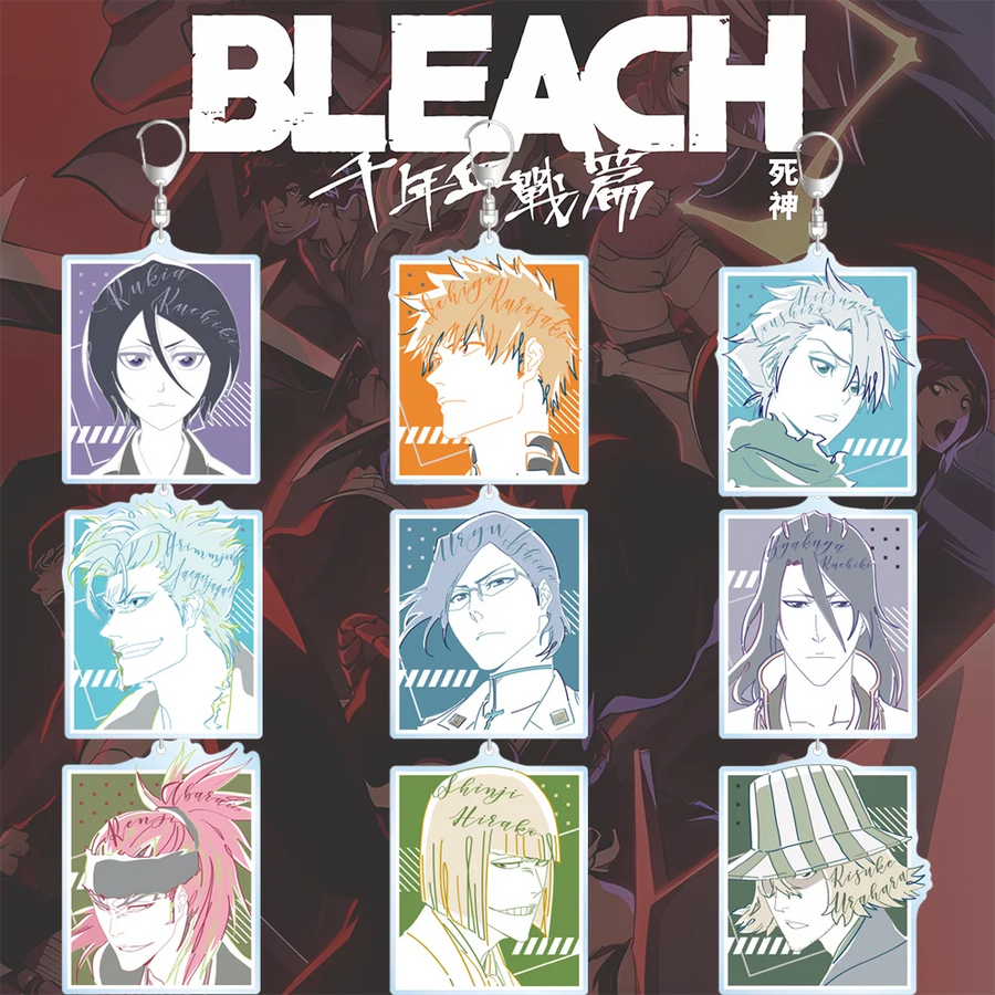 BLEACH Lette-Graph Acrylic Keyring