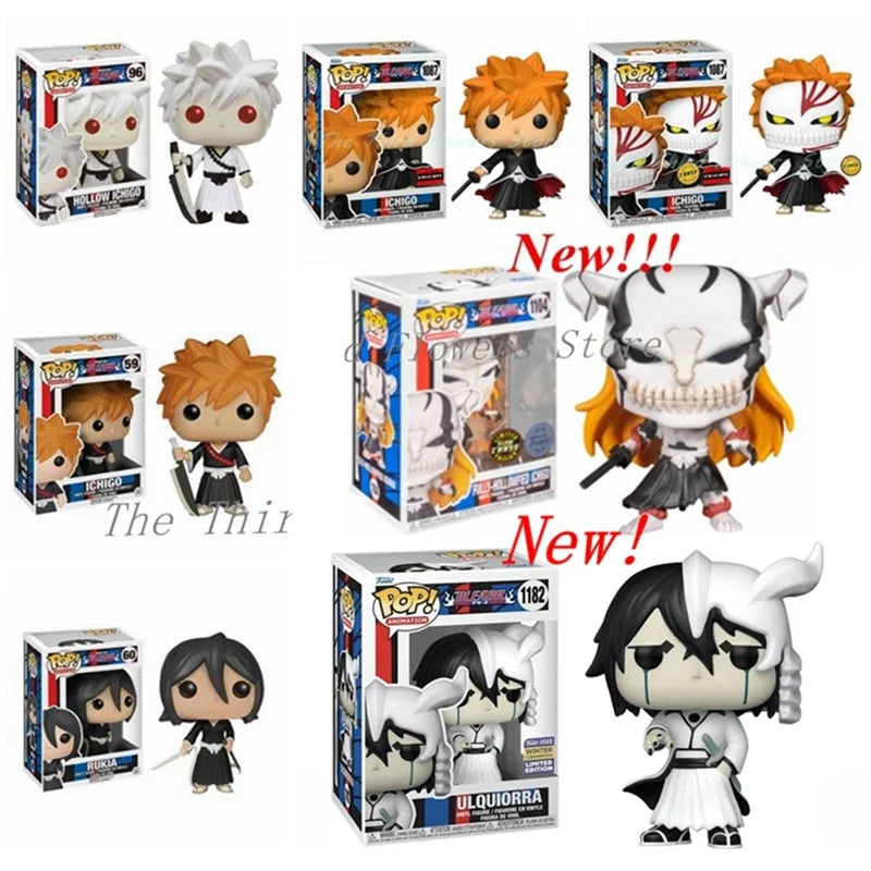 BLEACH Vinyl Figures · Boxed & Unboxed Options