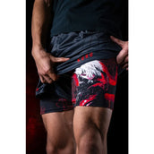 Anime Graphic Layered Sports Shorts · Ichigo & Kaneki