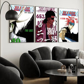 BLEACH Character Cover Art Posters · Unframed