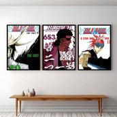 BLEACH Character Cover Art Posters · Unframed