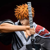 Ichigo Kurosaki Dual-Blade Display Figure · 35 cm